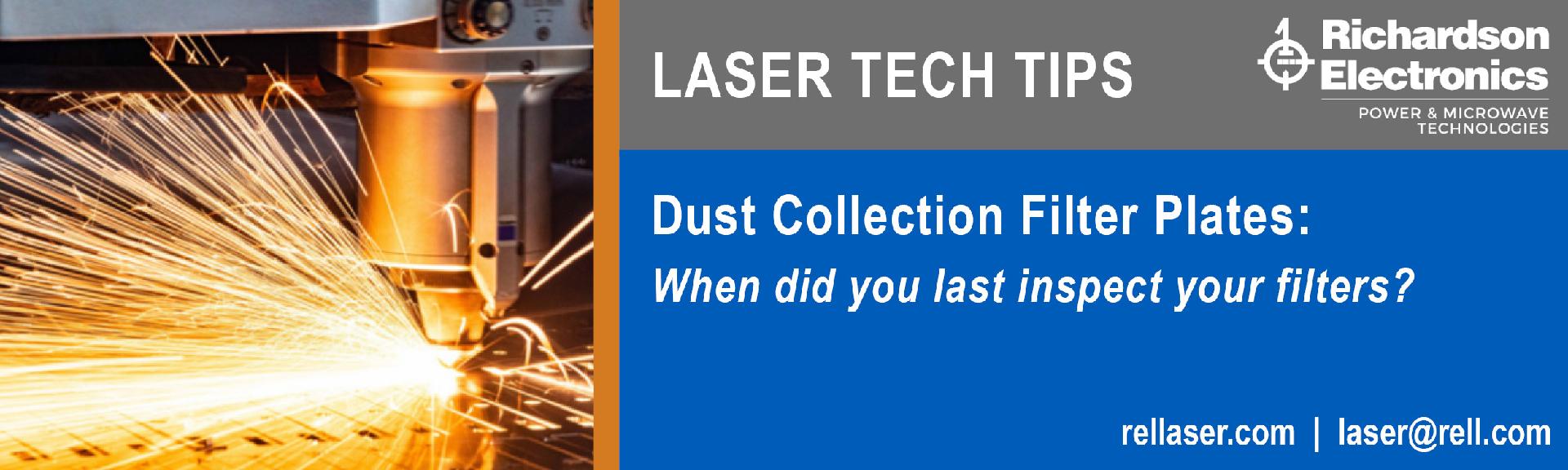 Laser Tech Tips - Dust Collection Filter Plates